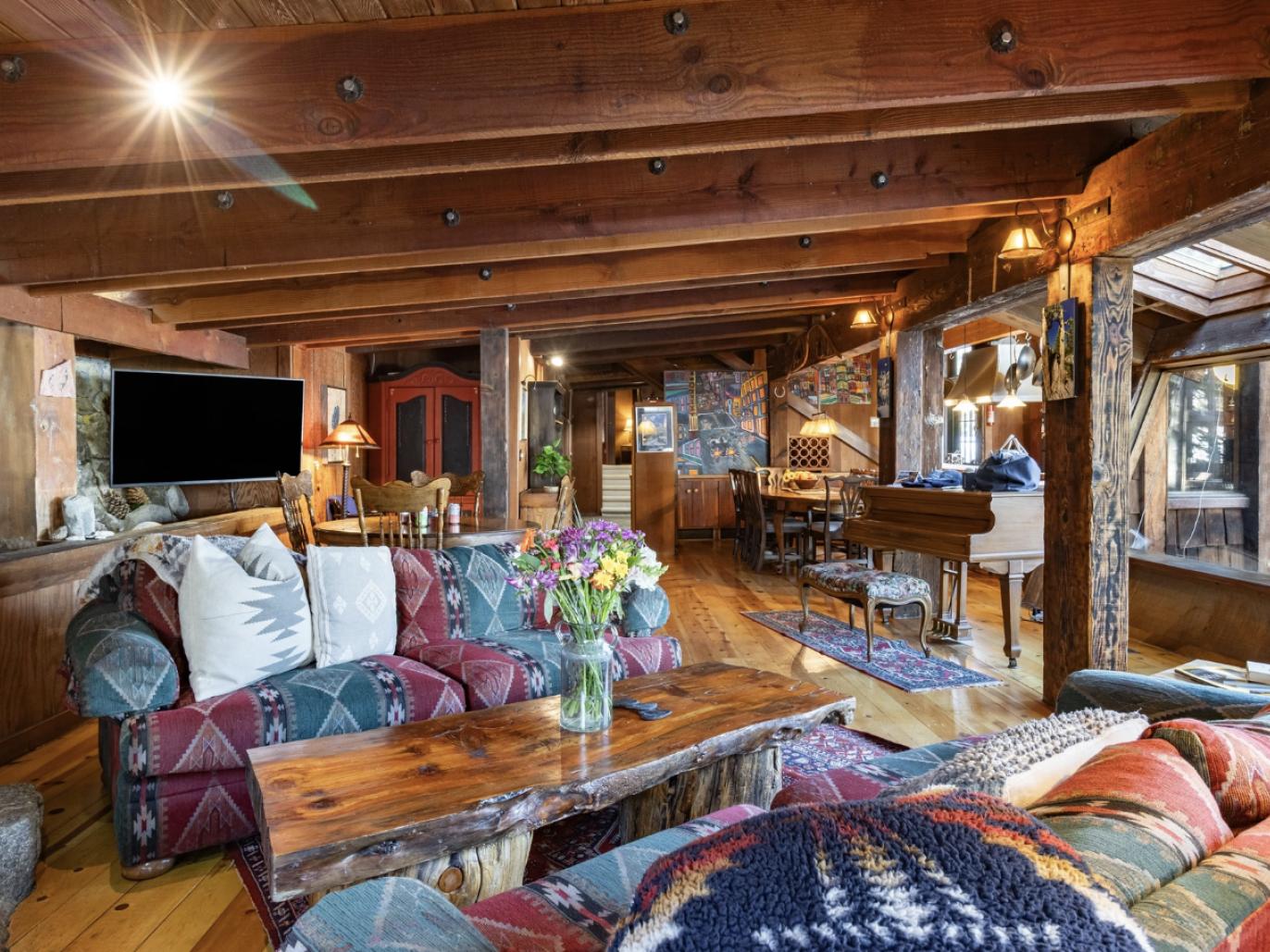 Mount Jola Cabin Living Room Mount Jola Cabin Living Room