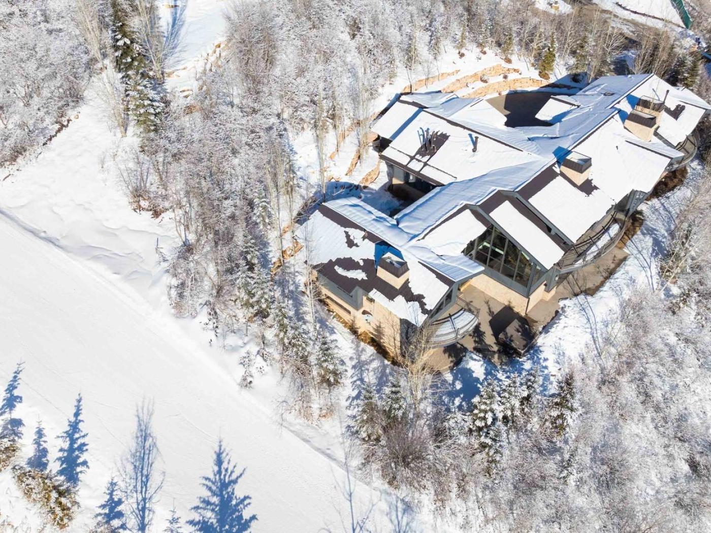 Stonewatch Lodge Aerial View Stonewatch Lodge Aerial View