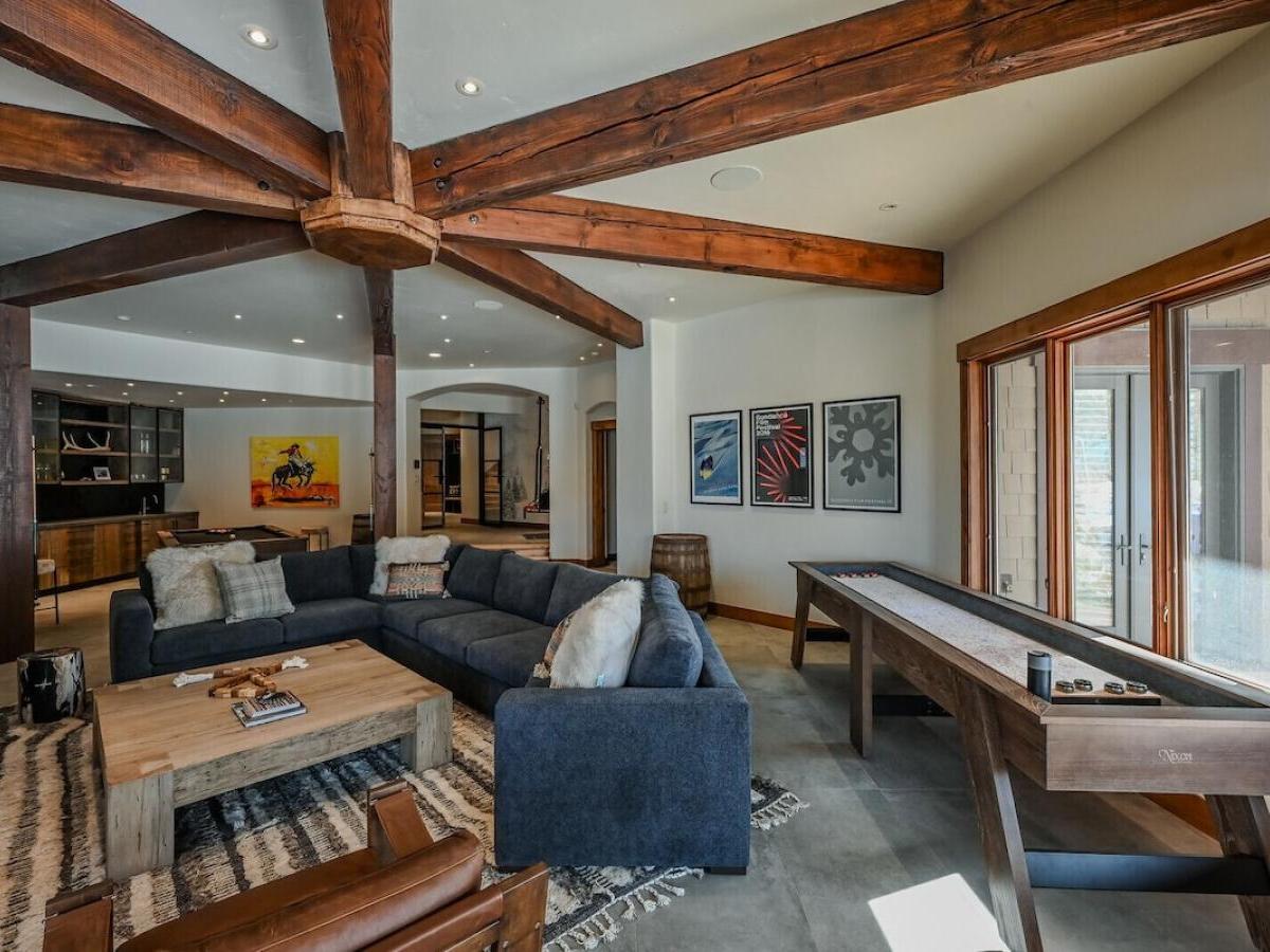 Northside Estate Family Room with Shufflboard Northside Estate Family Room with Shufflboard