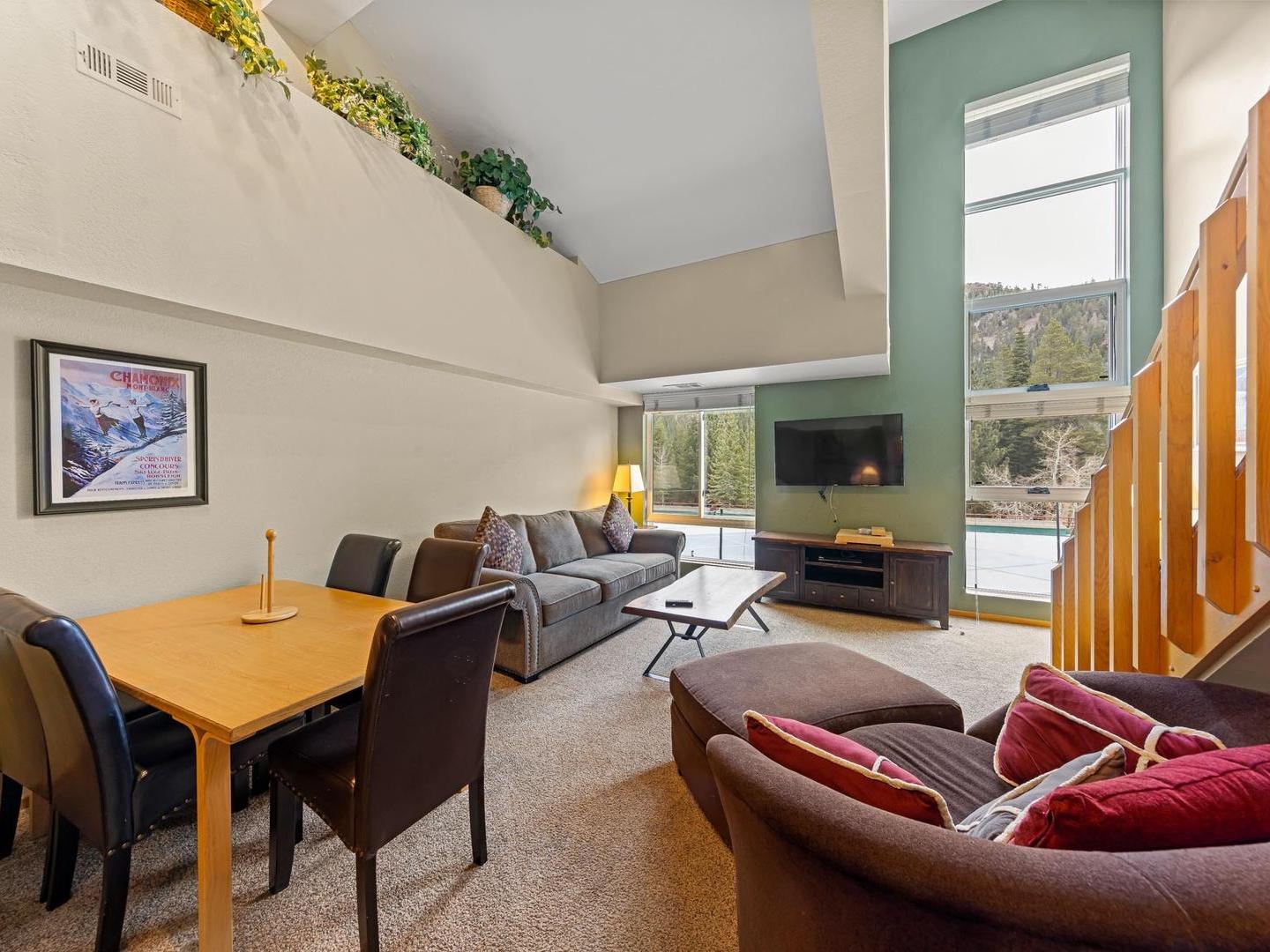 Palisades Tahoe Lodge Loft Suite Living Room Palisades Tahoe Lodge Loft Suite Living Room