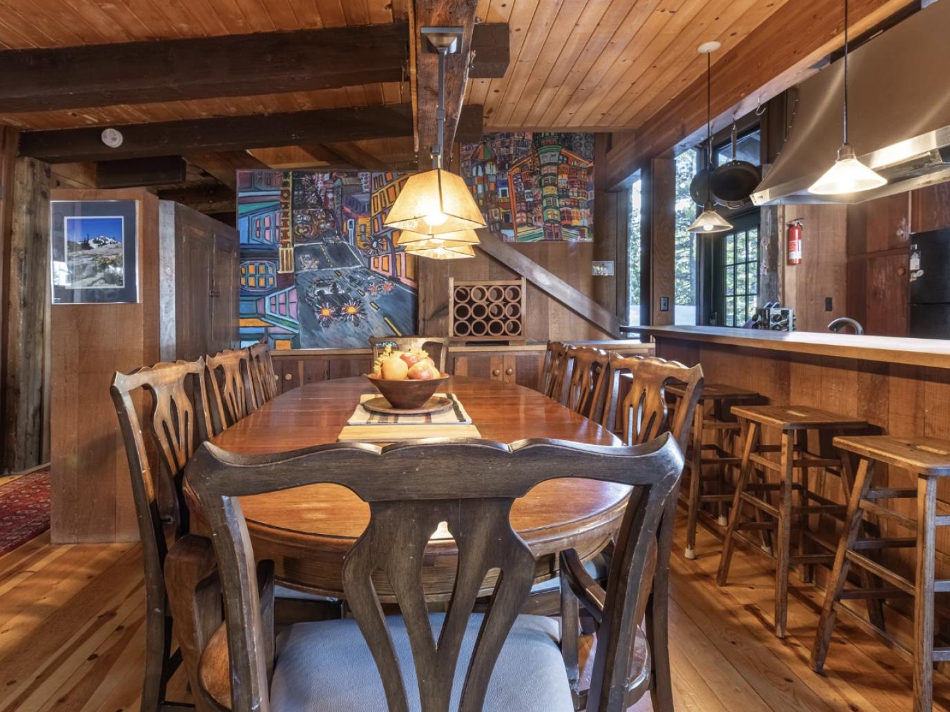 Mount Jola Cabin Dining Area Mount Jola Cabin Dining Area