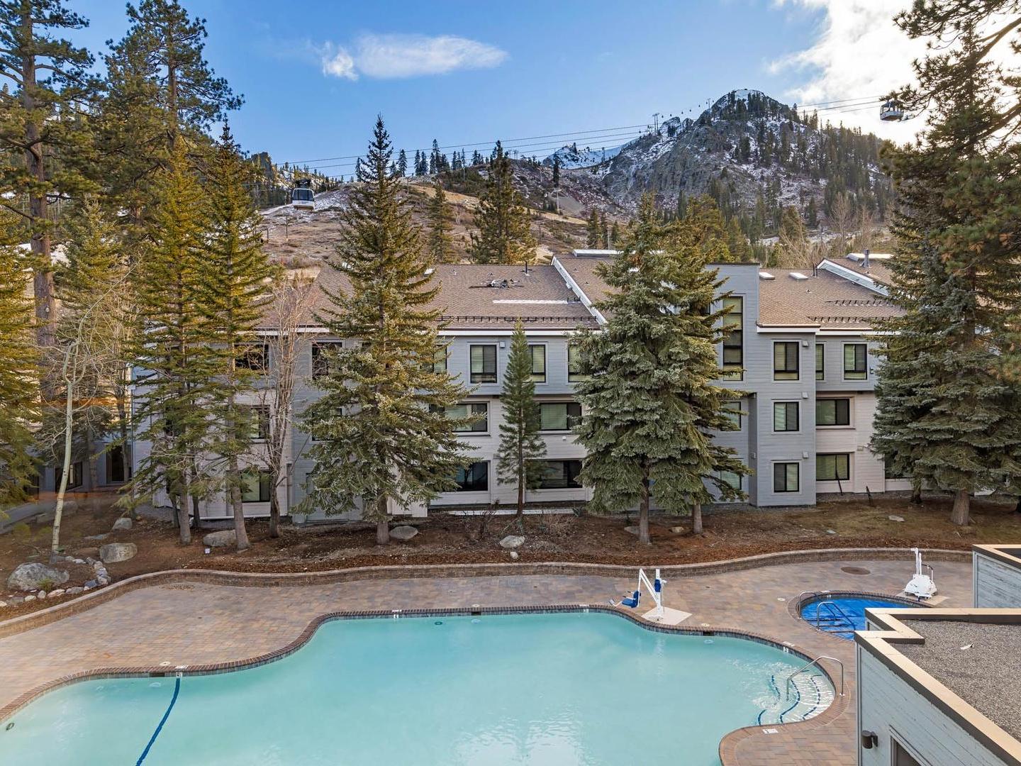 Palisades Tahoe Lodge Balcony Pool and Hot Tub Palisades Tahoe Lodge Balcony Pool and Hot Tub