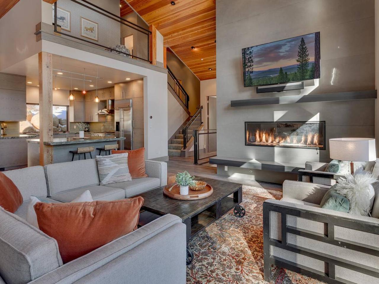 Shoshone Chalet Living Room Shoshone Chalet Living Room