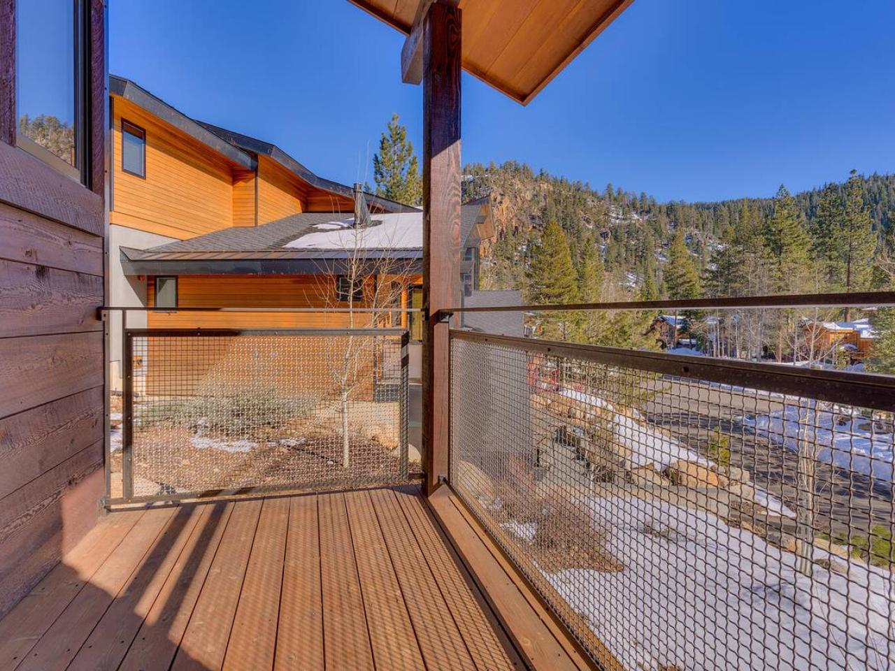 Shoshone Chalet Bedroom Balcony Shoshone Chalet Bedroom Balcony