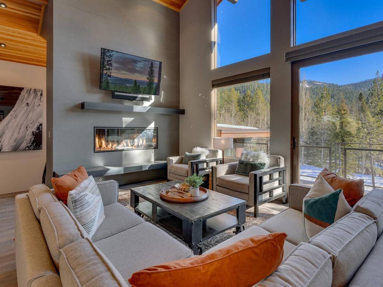 Shoshone Chalet Living Room Shoshone Chalet Living Room