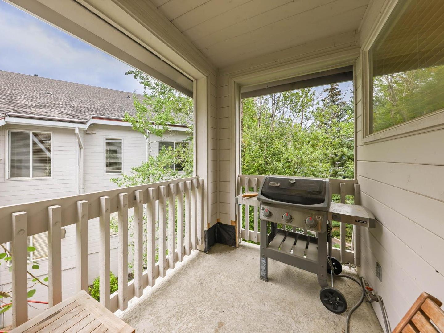 Palisades Tahoe Lodge Balcony with Grill Palisades Tahoe Lodge Balcony with Grill