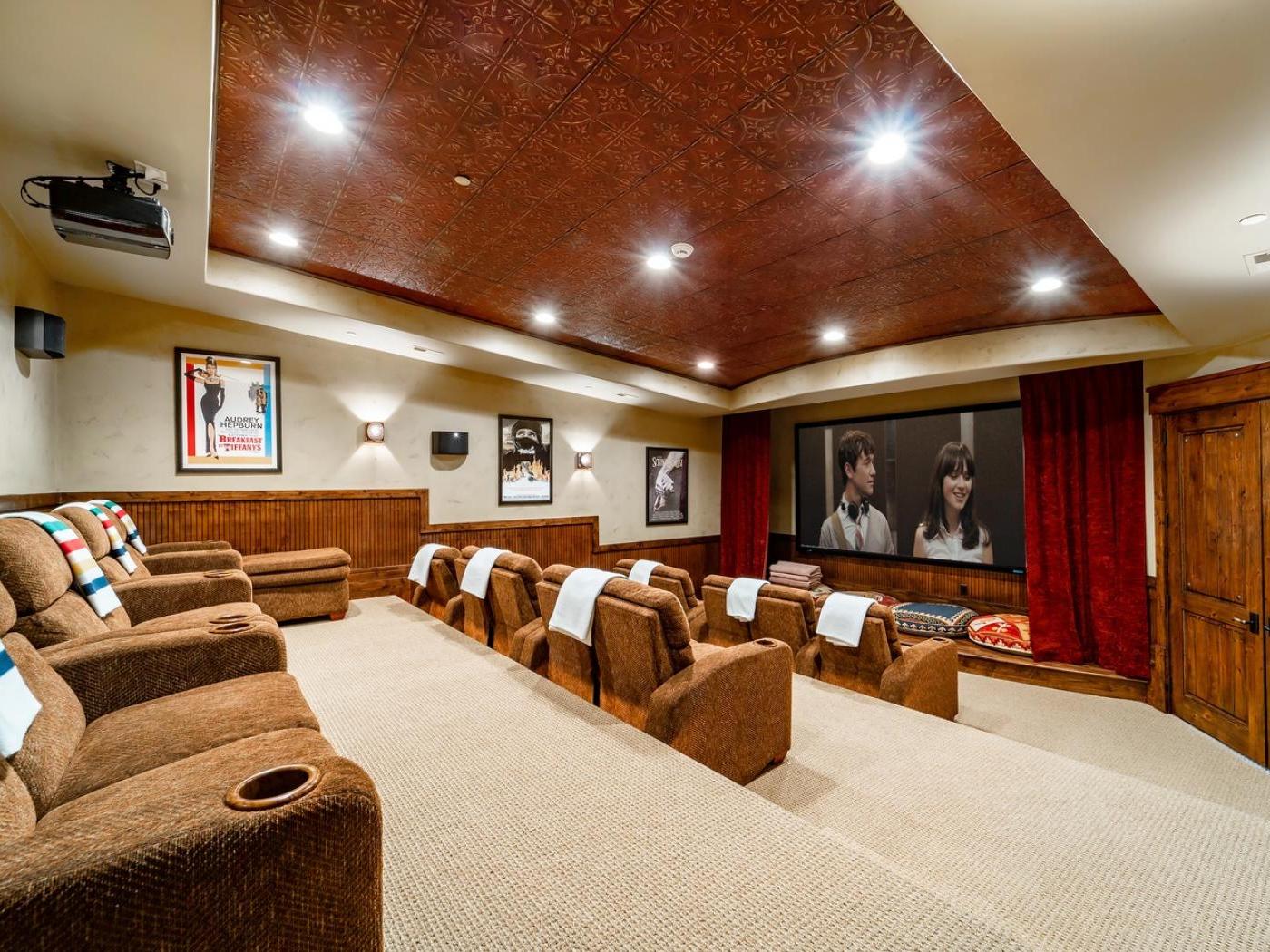 Black Spruce Estate Theater Room Black Spruce Estate Theater Room