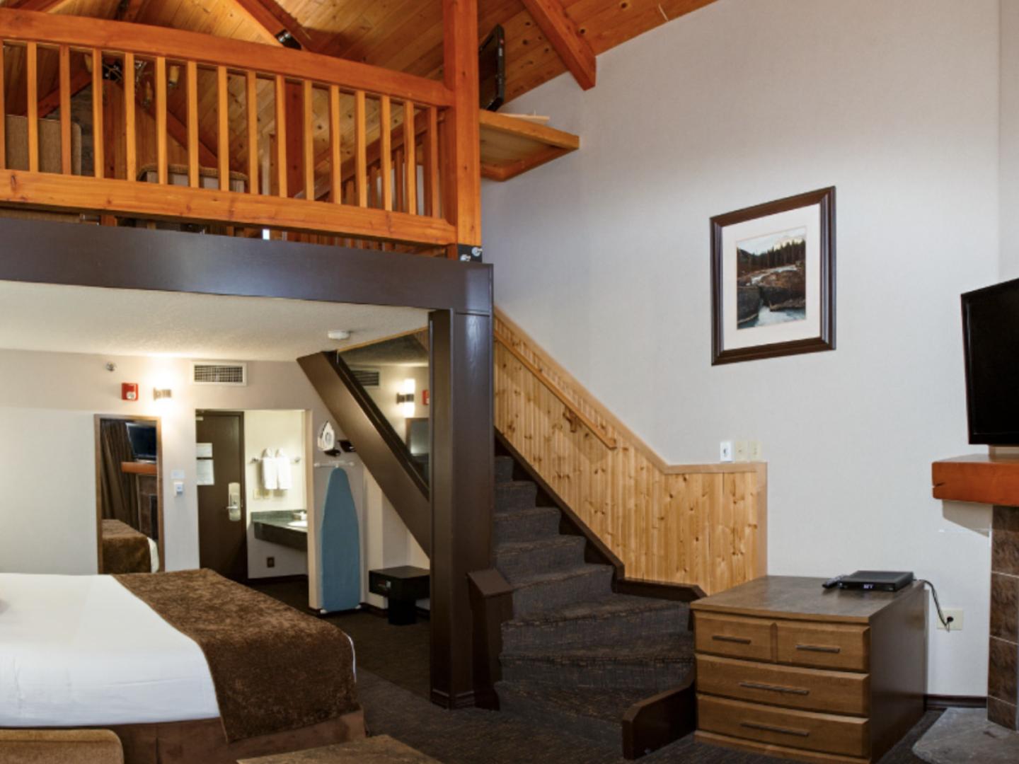 Rundlestone Lodge Loft Suite Sleeping Area Rundlestone Lodge Loft Suite Sleeping Area