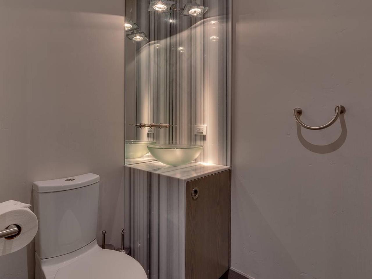 Shoshone Chalet Half Bathroom Shoshone Chalet Half Bathroom