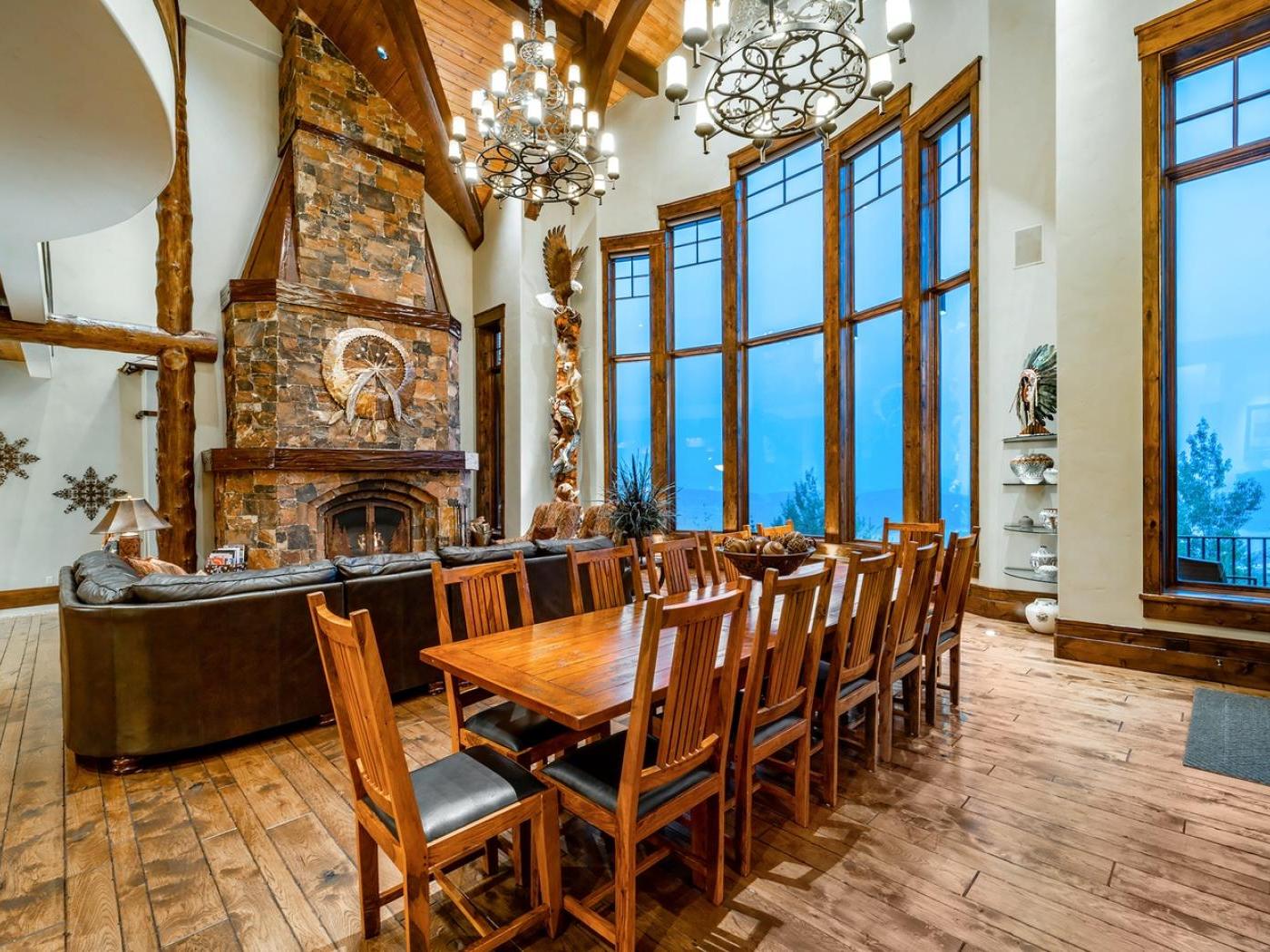 Black Spruce Estate Dining Area Black Spruce Estate Dining Area