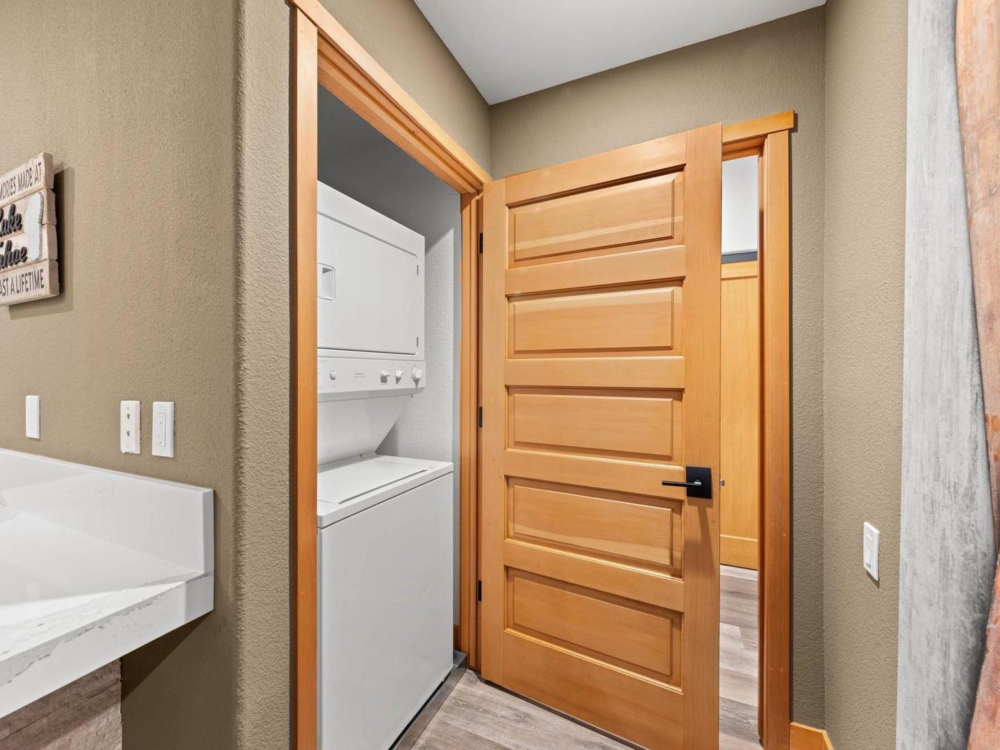 Palisades Tahoe Lodge In- Unit Laundry Palisades Tahoe Lodge In- Unit Laundry