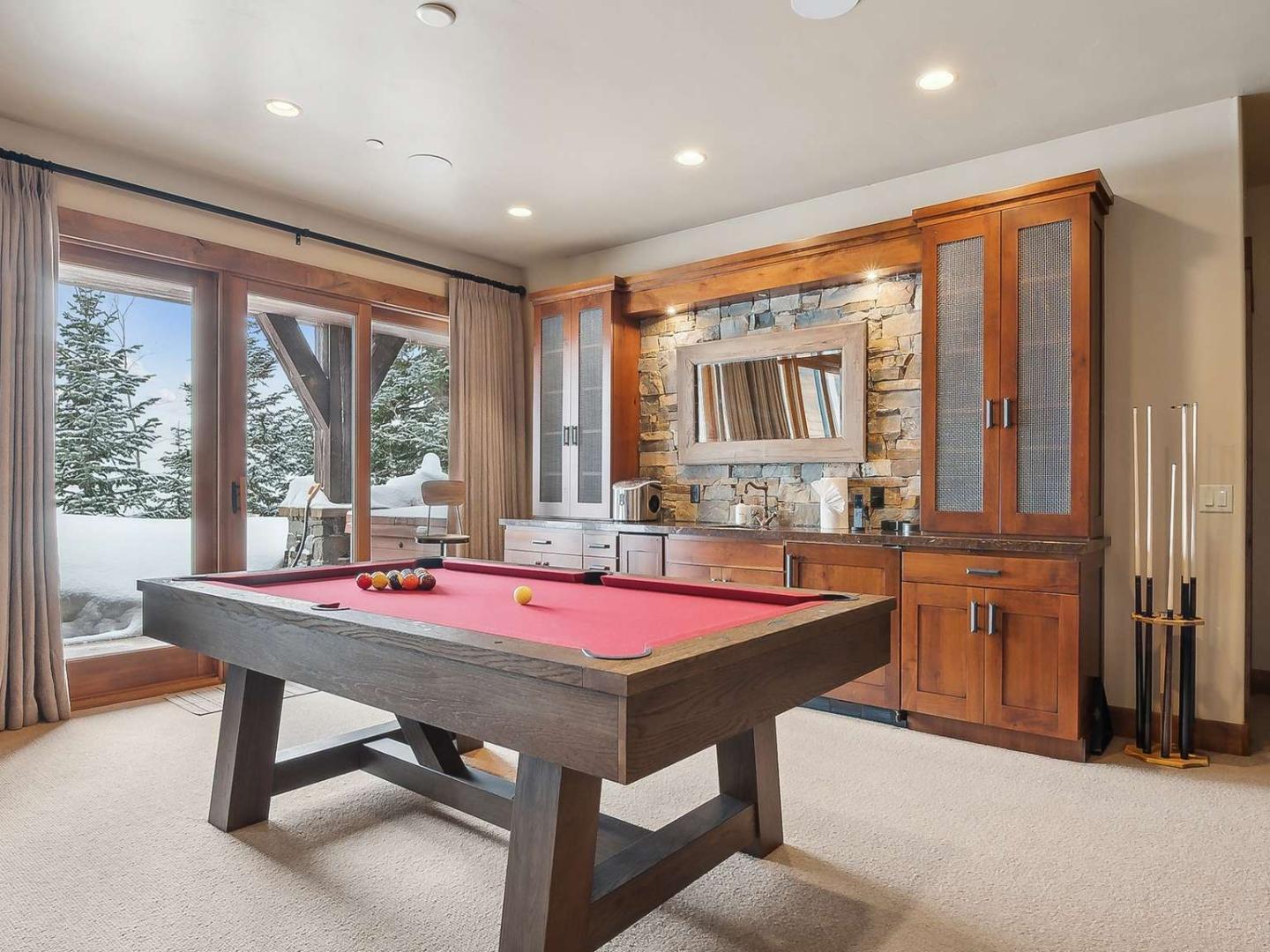 Empire Sanctuary Family Room with Pool Table and Bar Empire Sanctuary Family Room with Pool Table and Bar