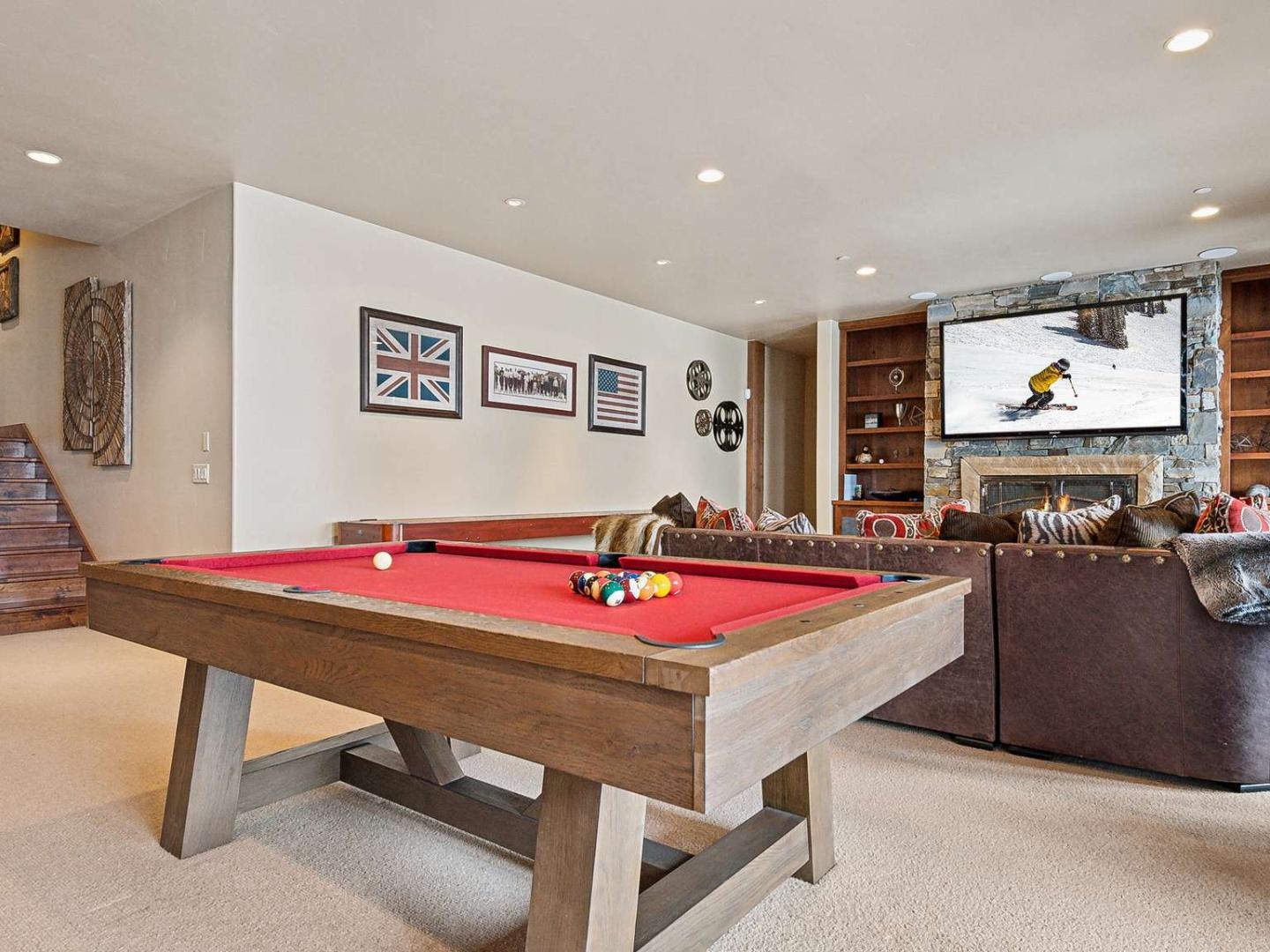 Empire Sanctuary Family Room with Pool Table Empire Sanctuary Family Room with Pool Table